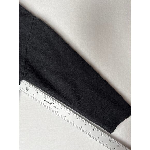 Pact airplane cardigan size women’s size m/L charcoal - Picture 11 of 11